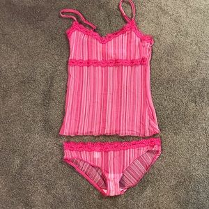 Victoria’s Secret lingerie pajama set. Never worn